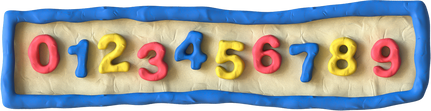 3D Buildable Classroom Number Banner